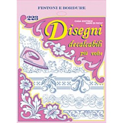 Hand Embroidery Designs - Borders and Festoons n. 223